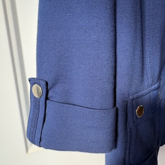 Women’s Navy Blue Cropped Jacket, Blazer, Size S, Excellent Condition - Picture 3 of 6